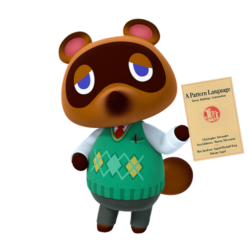 Learning architecture and urban planning from a video game: Animal Crossing x A Pattern Language