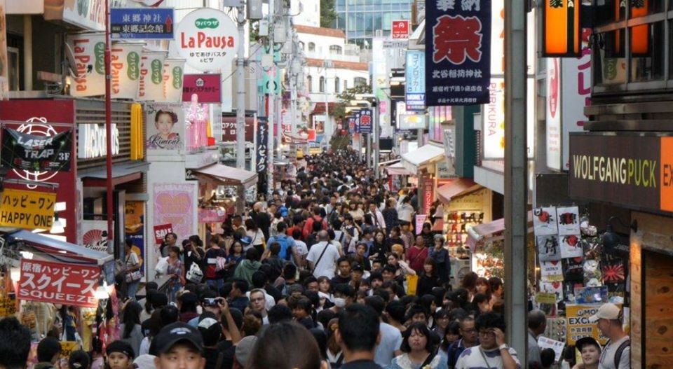 Takeshita street in Harajuku