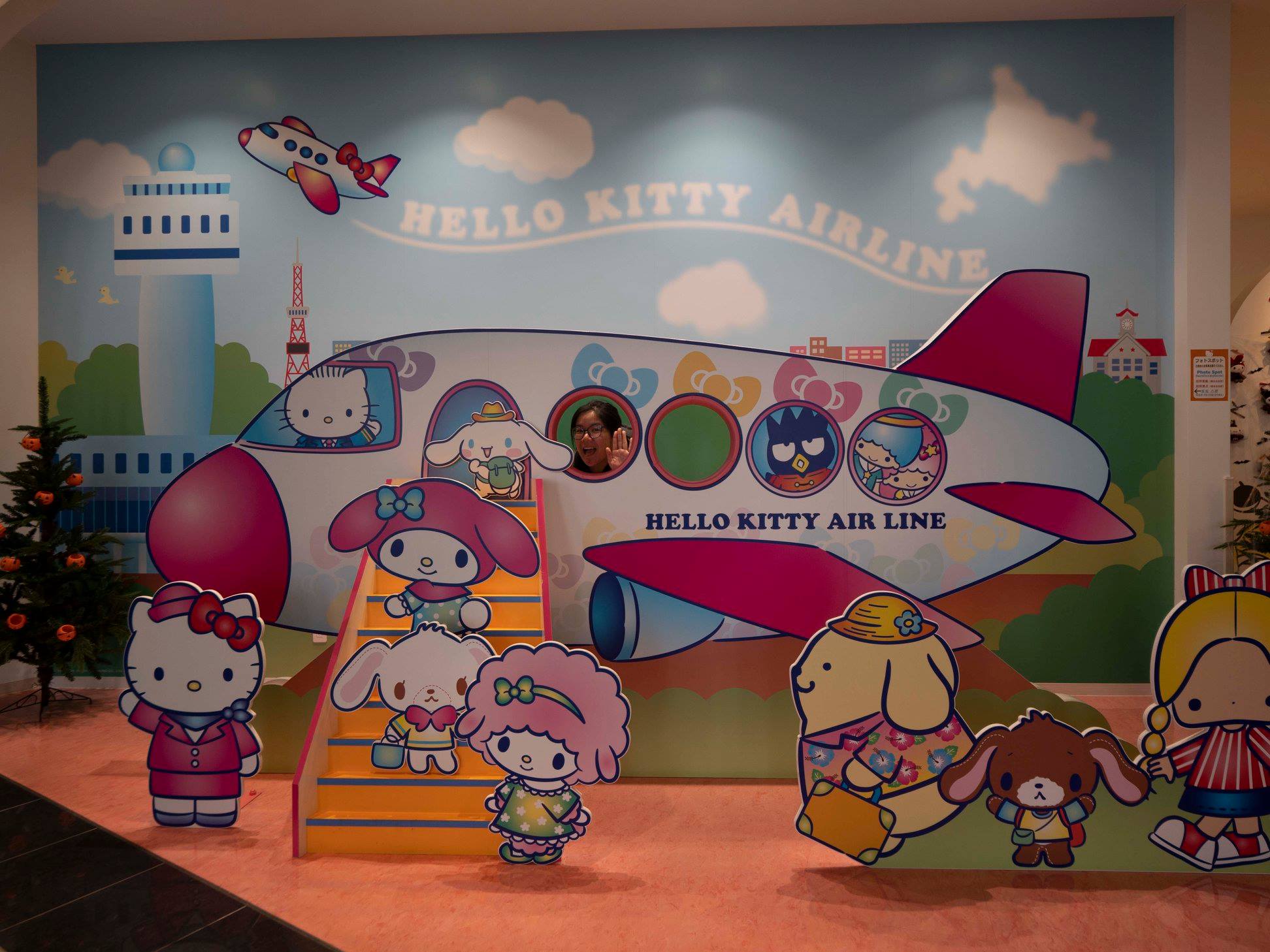 Sapporo airport Hello Kitty Airplane