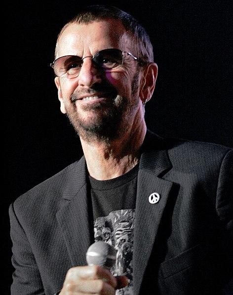 Ringo Starr on stage