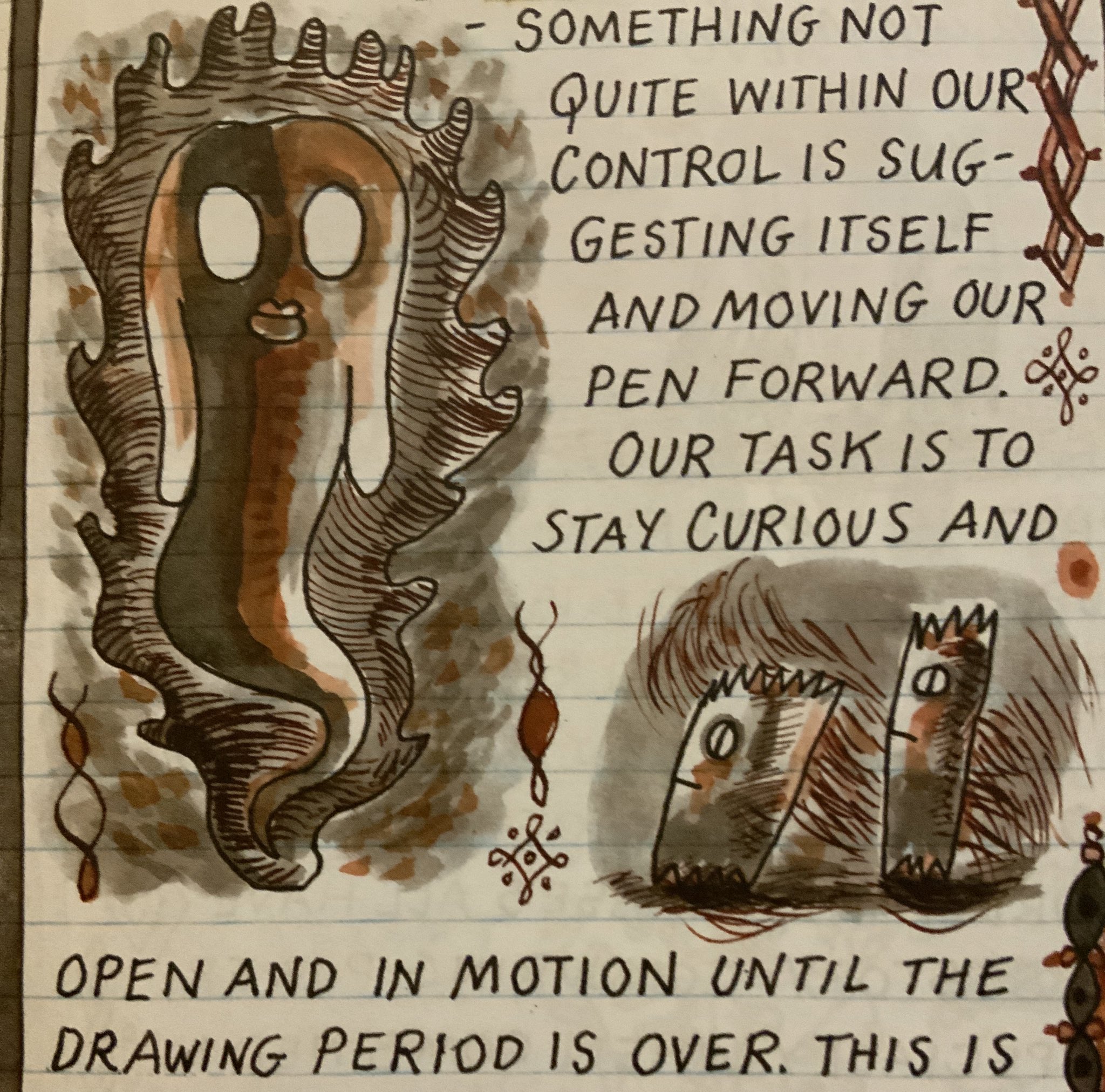 Page from Making Comics by Lynda Barry